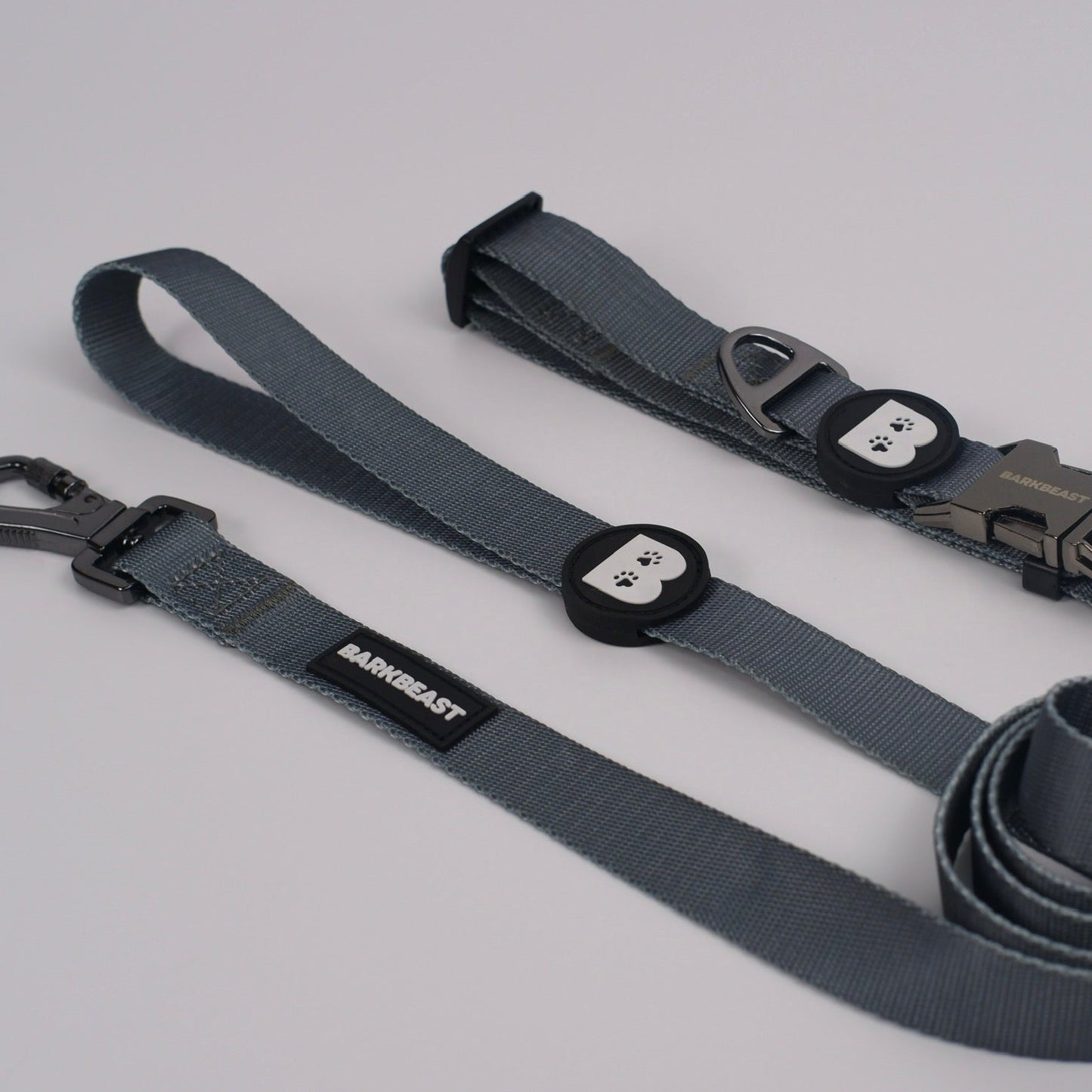 Collar & Leash Set in Skyline