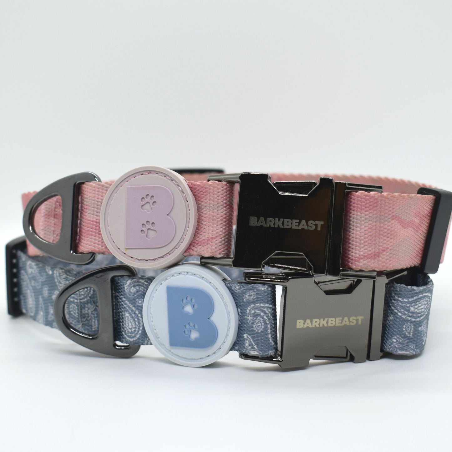 Collar in Blue Paisley